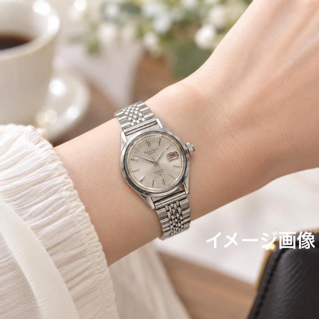 Used SEIKO Chorus Special Ladies Watch Manual Wind 23 Jewels Working 555