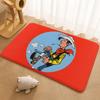 LUCKY LUKE CARTOON Floor Mat Floor Mat Soft Flannel Non-Slip Door  Rug for Living Room