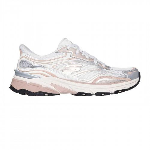 Skechers Womens/Ladies Stamina Metallic Detail Leather Trainers