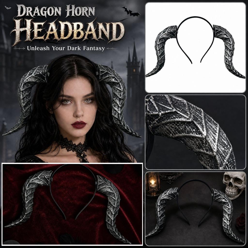 Halloween Headband Bull Headpiece for Costume Party Color