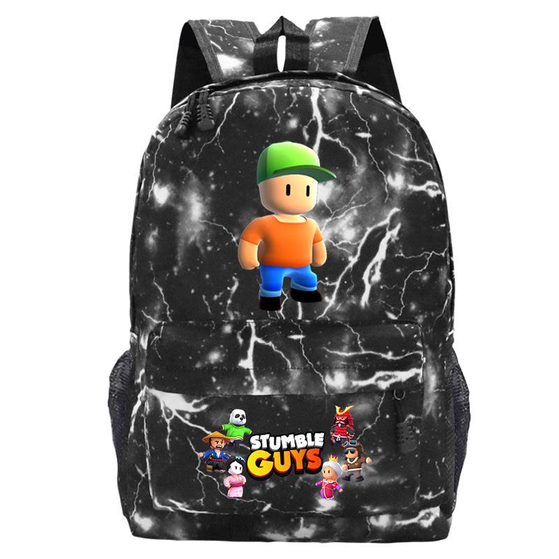 Collision Party Game Merchandise Printing Trend Student Leisure Children Double Shoulder Bag