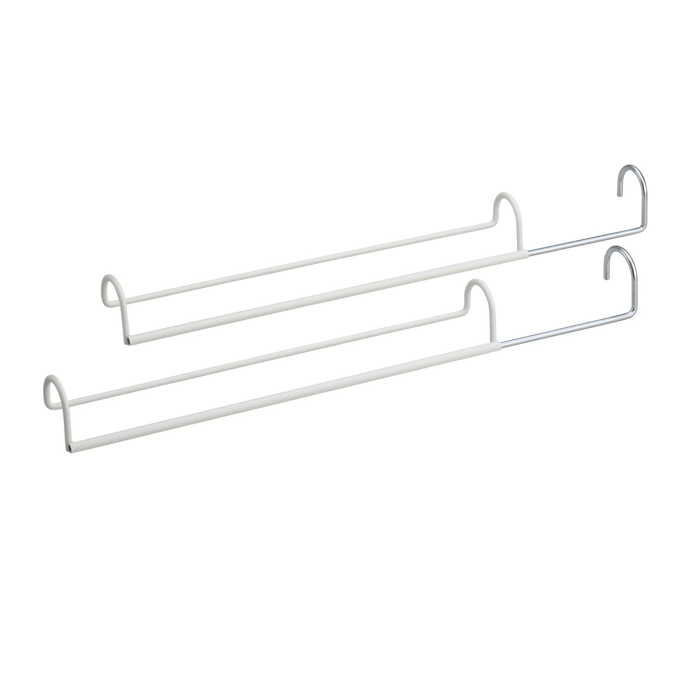 

Belca Double Storage Set of Wide x Deep x Staggered Design for Increased Storage Hanger for Hanging Storage CH-DS2WE Hanger, Extendable, 2, 45-70cm