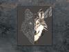 GLASS CUTTING BOARD 45x52 Wolf