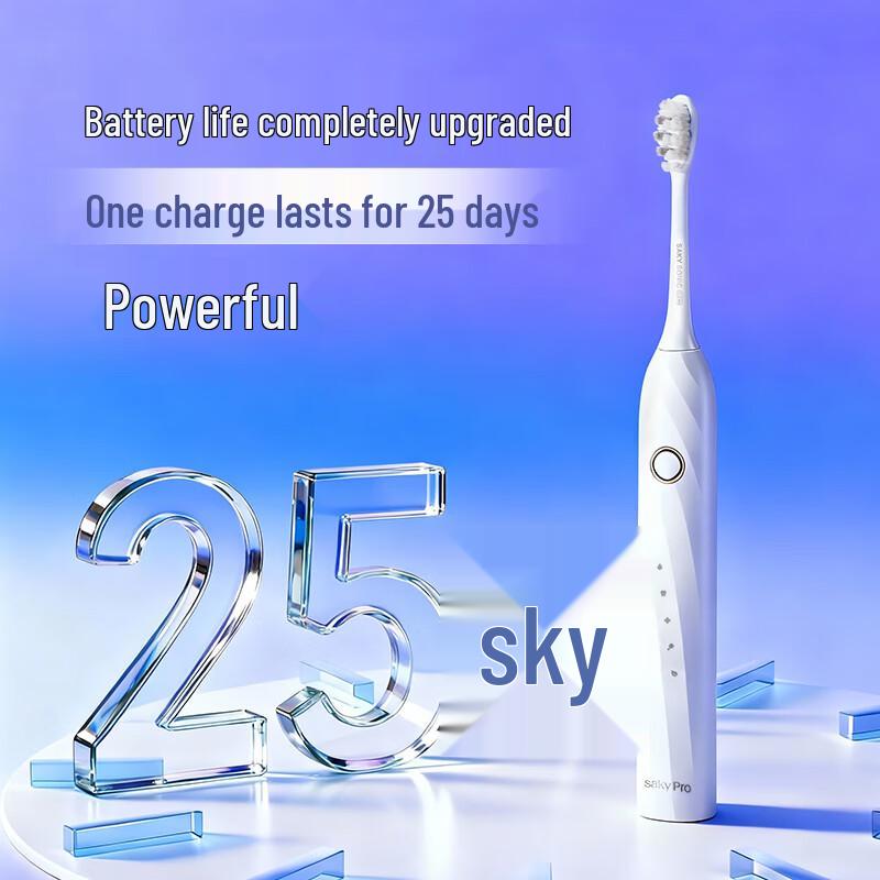 Saky T2 Series Smart Sonic Electric Toothbrush CN plug (adapter included)