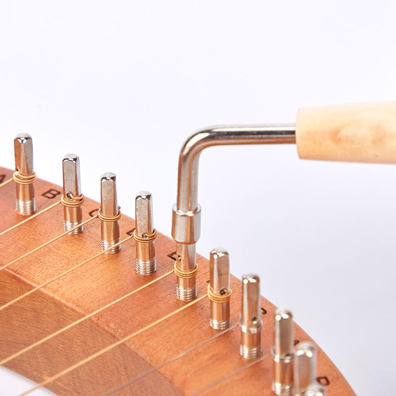 Lyre Harp: 16-Note, 19-String & 7-Note, 10-String Kithara Instrument