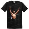 Anderson Silva MMA Fighter Victory Cage Fight T Shirt Martial Arts Fan Art Tee