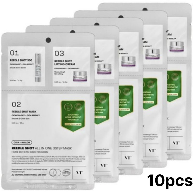 VT COSMETICS Reedle Shot All-in-One 3-Step Face Mask (1 Sheet)