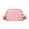 Women's bag spring and summer new fashion shoulder bag crossbody simple wave embroidery camera bag