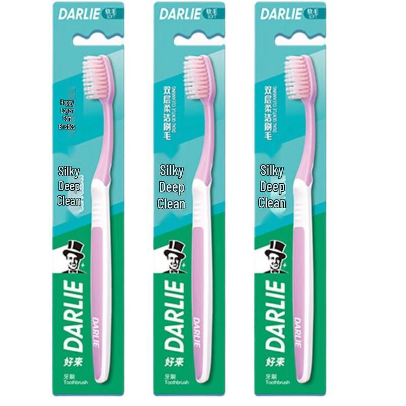 Hawley Soft Silk Deep Clean Toothbrush, 3-Pack