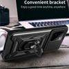 For Realme GT7 Pro/ GT7 Case–Slide Camera Cover+Ring Stand+Magnetic Attraction, Military Grade Shockproof Armor Back Cover, Drop Protectio