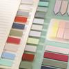 Memo Sticker Paper Office School Supplies Self Adhesive Memo Pad Sticky Notes Bookmark Point It Marker