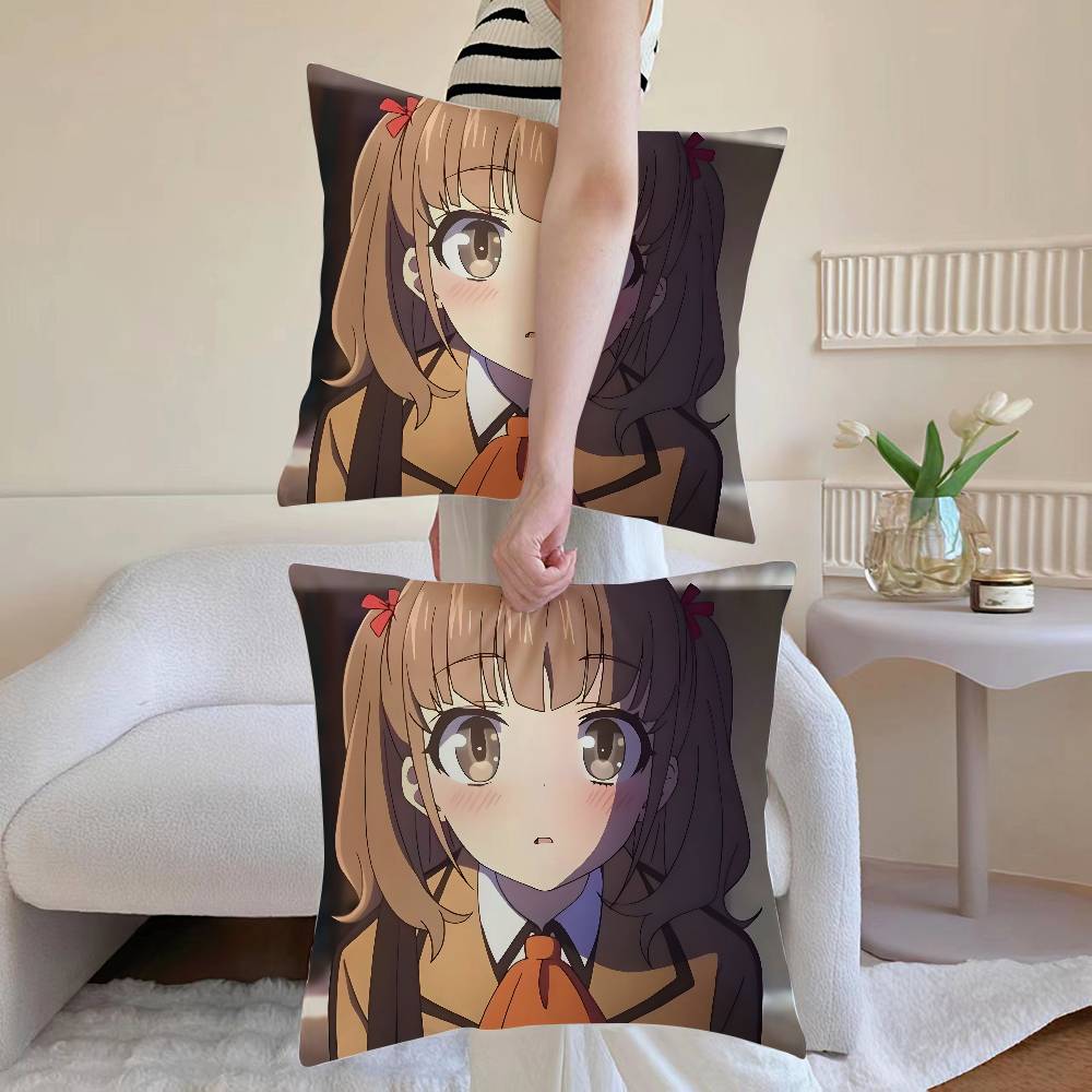 N-Nagi-Asu Eine Flaute im MeerKissenbezug Sofa und Wohnzimmer Dekorative Kissenbezüge Staubdicht und Milbendicht Verdeckter Reißverschluss