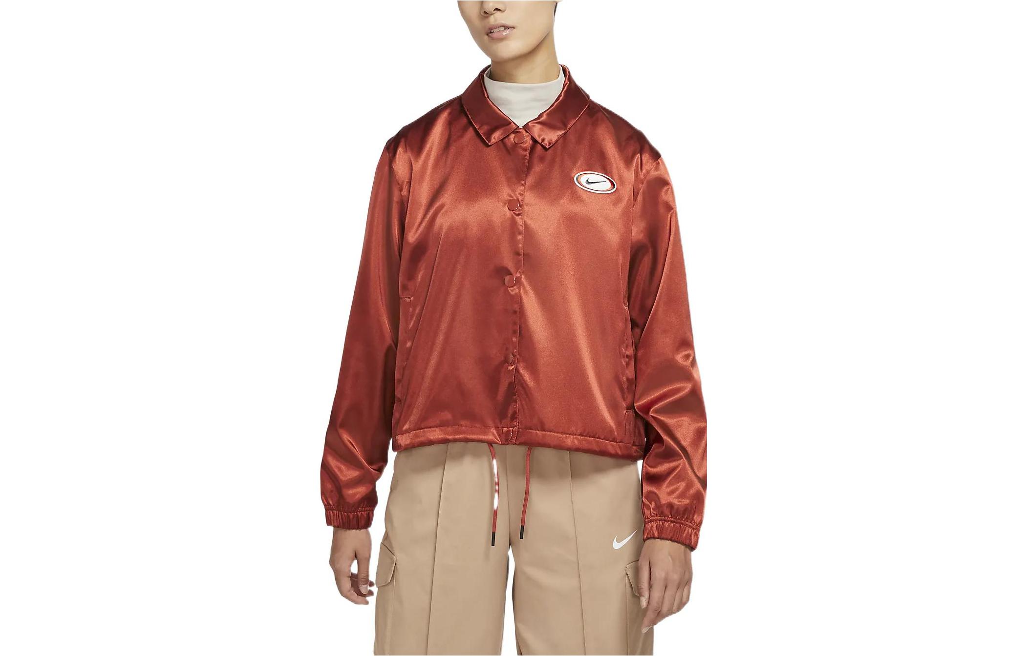 Nike Jacket Women s Bonfire Orange DJ1087-895 XS