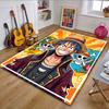Pirate Adventure Cartoon Style Patterned Carpet, Non Slip Mat Suitable for Living Room and Bedroom Sofas