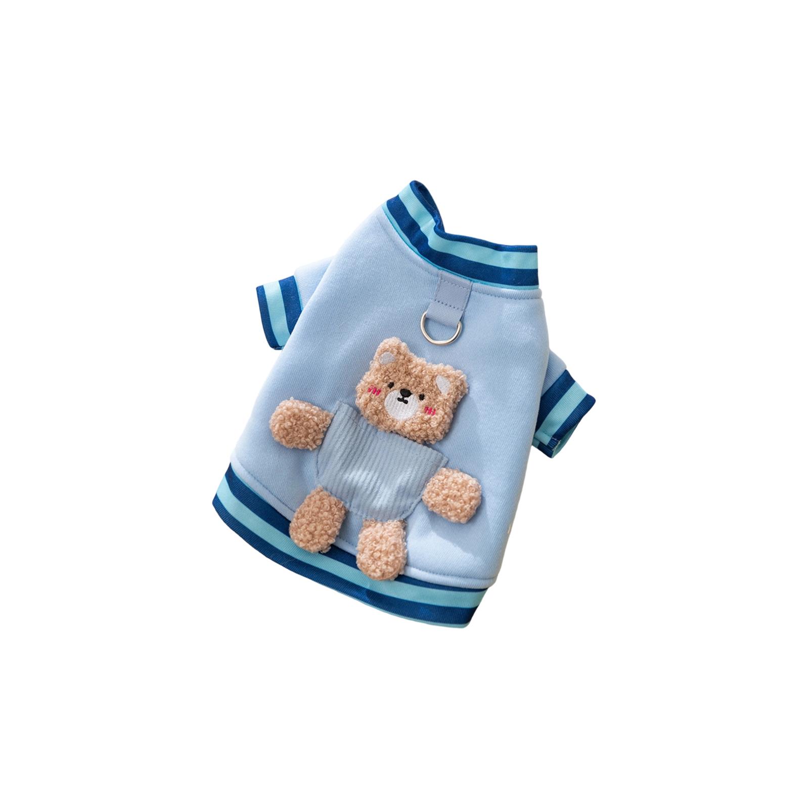 

Winter Stripe Pullable Hoodie For Dogs, Casual Cats, Two-Legged Teddy, Pomeranian Pet Clothing XS