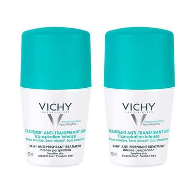 Vichy Antyperspirant Deodorant 24-godzinny Dezodorant w kulce 50ml 2 szt. Roll-On