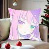 Hololive Himemori Luna Pillow Case For Sofa Bedroom Living Room Plush Cushion Cover Decorations and Protector