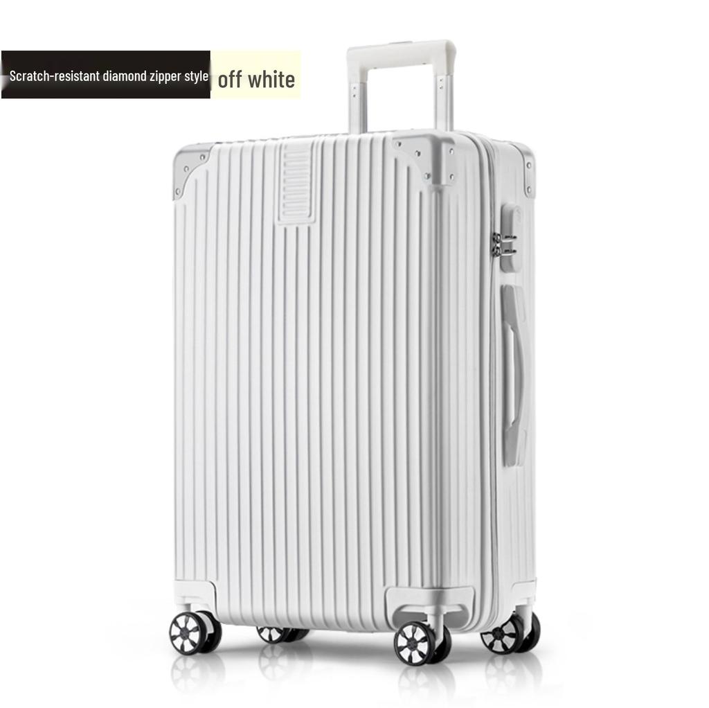 Aluminum Frame Luggage with Universal Wheels: 20", 24", 26" & 28" Carry-On Options for Students & Travelers