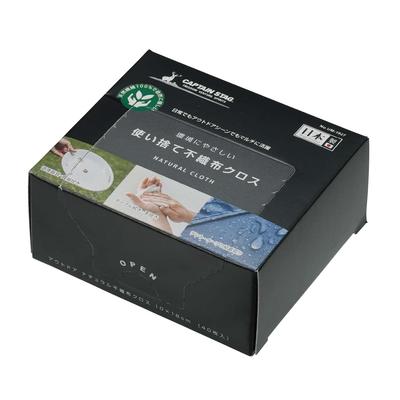 Πανί Καθαρισμού Πιάτων Μίας Χρήσης Φυσικό Μη Υφασμένο Ύφασμα 10 x 18cm 40 Τεμάχια Κατασκευασμένο στην Ιαπωνία UM-1927 Λευκό