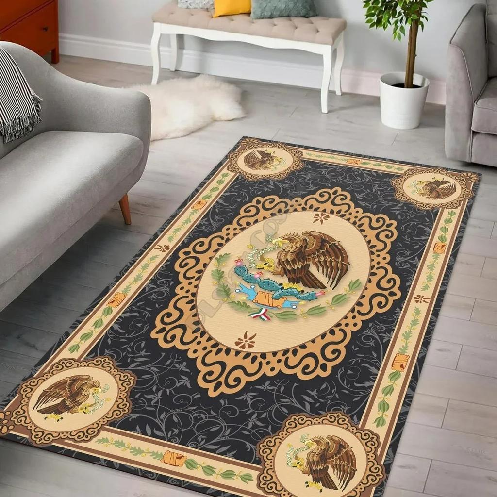 Napoleon Coat Of Arms Carpet Living Room Decoration Hallway Large Size Soft Decor Rugs Bedroom Home Hotel Floor Mat Washable