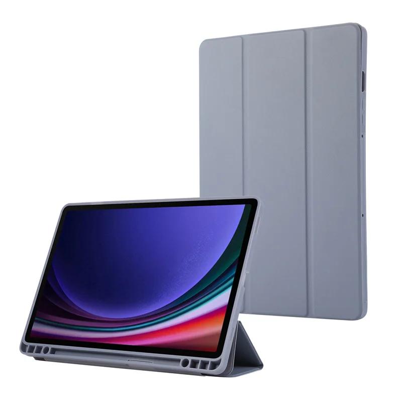 Funda For Samsung Tab S10 Lite Case 10.9 inch Trifold Soft Back Stand Tablet Cover For Galaxy Tab S10 Lite Case with Pen Holder