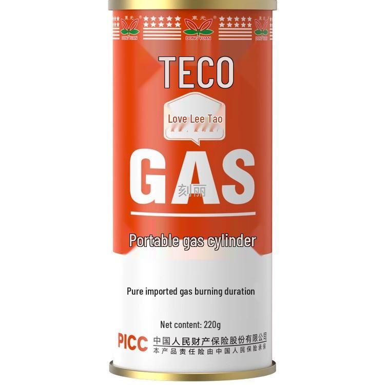 Explosion-Proof Portable Gas Stove with LPG Canister for Outdoor Use