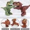 Nouă articulație de dinozaur care mușcă degetele, model de jucărie de simulare de tiranozaur mobil