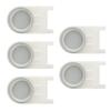 5 Pcs Bee Feeder Beehive Entrance Drinking Feeder Plastic Bee Drinking Equipment for Beekeeping