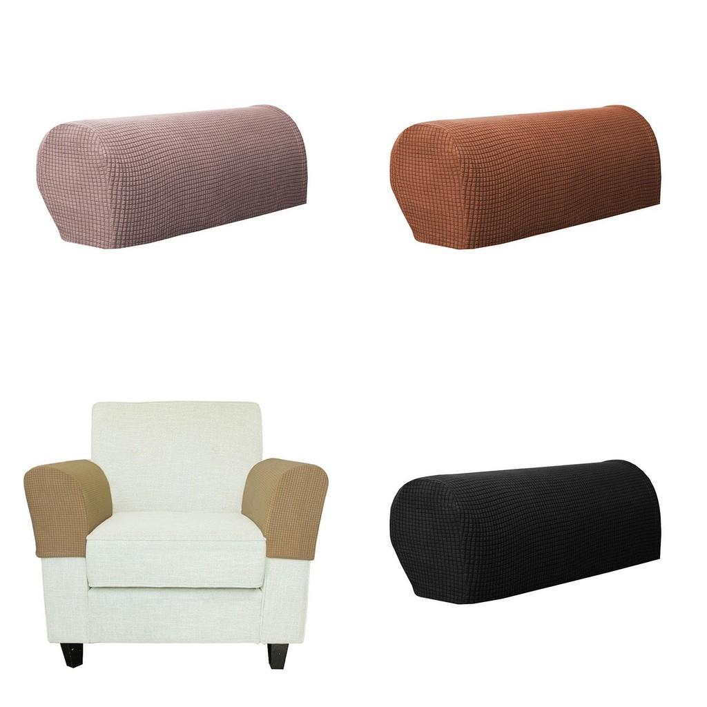 Stylish And Durable Armrest Protectors For Sofa And Chair Featuring Soft Spandex Fabric And Easy Installation