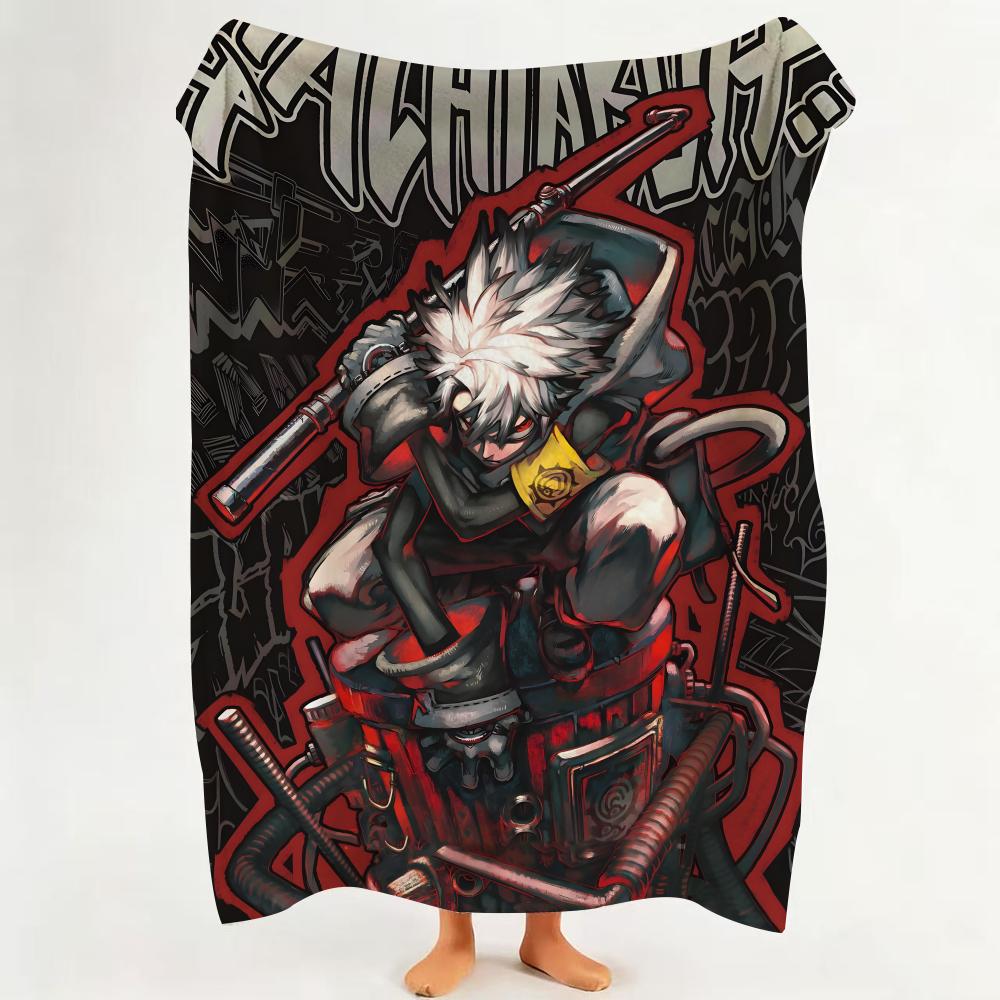 

Anime G Gachiakuta Throw Flannel Throw Blanket Suitable for Sofa Living Room Bedroom 75cmx90cm