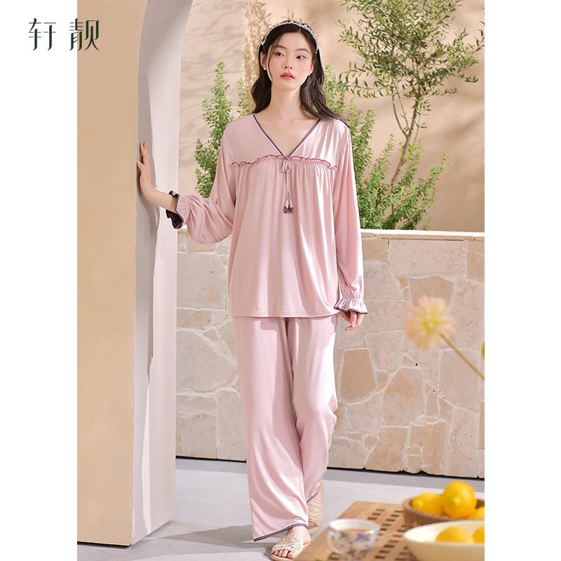 Xuan Liang Women's Modal Long Sleeve Sleepwear Set