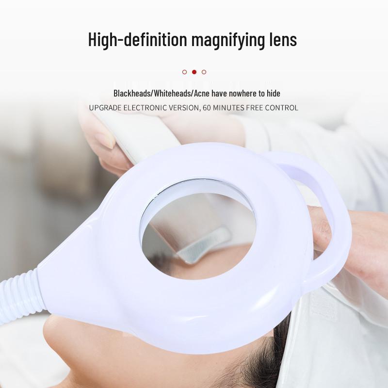 Beauty LED Cold Light Strip Magnifying Glass Floor Lamp for Eyebrow Tattooing, Manicure, Eyelash Extensions, and Embroidery