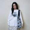 Lsc Fabric Mix Shoulder Bag Navy