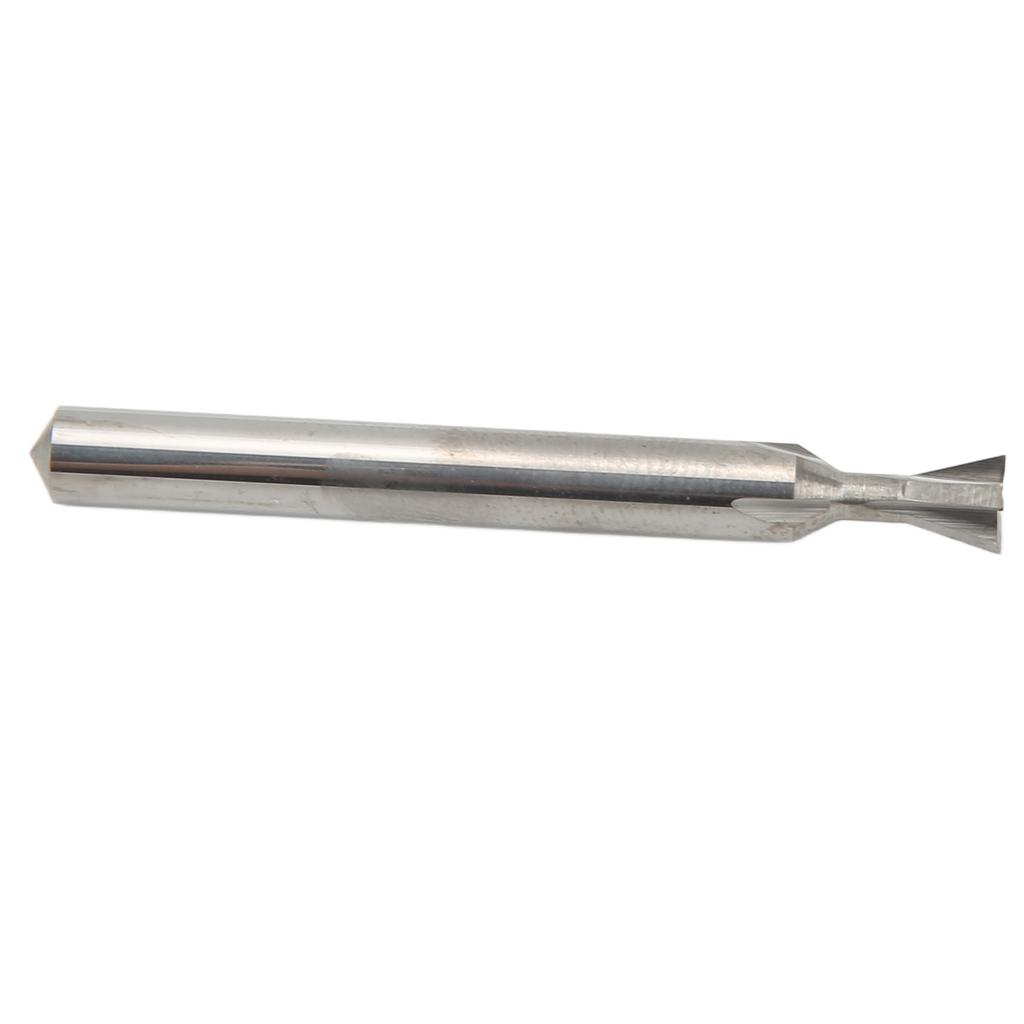 Dovetail End Mill Cutter High Hardness Alloy 5mm 4 Flutes Fast Drilling Milling Cutter for Industry