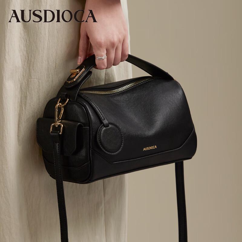 Aodijia 2026 New Genuine Leather Women s Bag