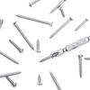 304 Stainless Steel Mixed Head Self-Tapping Screws Set with Flat and Pan Head Countersunk Screws