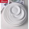 Shanyufu Ceramic Pure White Dinner Plates