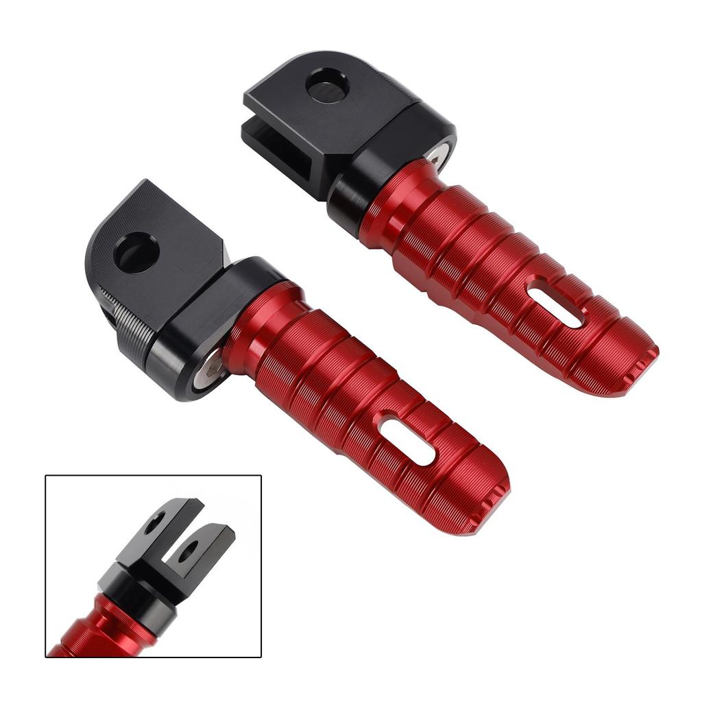 Front Footrests Foot Pegs Fit for KAWASAKI ZX-4R ZX-4RR 24-25 NINJA 400 18-24