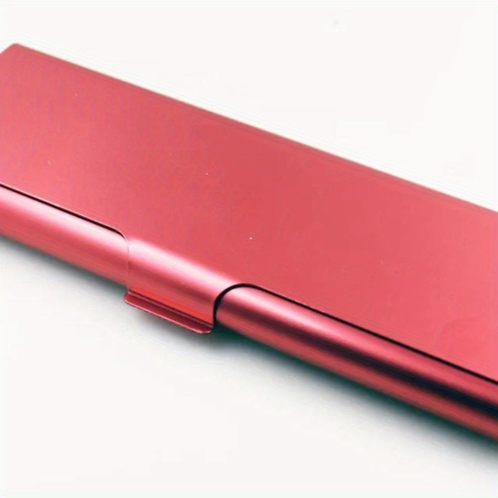 1 PC Metal Aluminum Pencil Case Costom Logo Student Stationery Box Pen Box Pencil Case Gift Box Metal Pencil Box