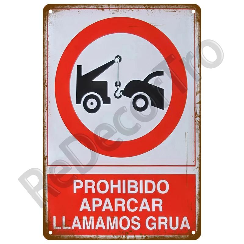 Metal Sign Decorative Wall Plate Kitchen Plaque Metal Vintage Decor Accessories Danger Retro Tin Sign Poster Warning Wall Pos