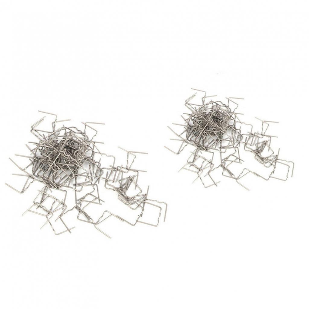 200pcs Flat Staples 0.6/0.8mm Hot Flat For Plastic