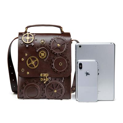 Steampunk Retro Style Women's Shoulder Messenger Bags Portable Large Capacity Casual Totes Women Purse and Handbags
