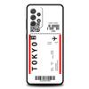 World Travel Ticket Seoul New York Phone Case for Samsung Galaxy A51 A71 A72 A73 A13 A23 A32 A33 A52 M31 M21 M22 A21S Soft Shell