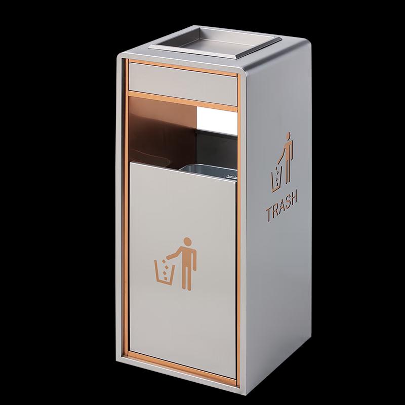 Stainless Steel Commercial Ashtray Trash Can
