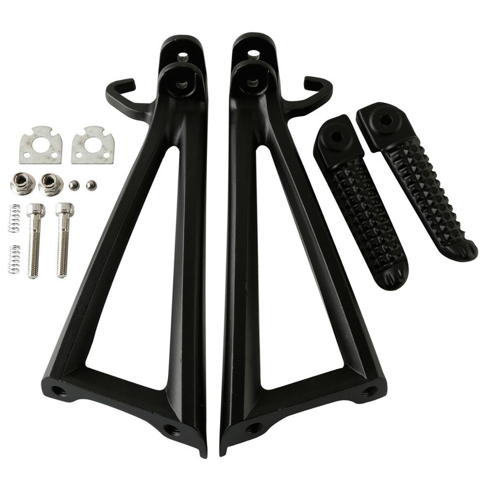 Motorcycle Rear Passenger Foot Pegs Bracket For Yamaha YZF R6 YZF-R6 2006-2016