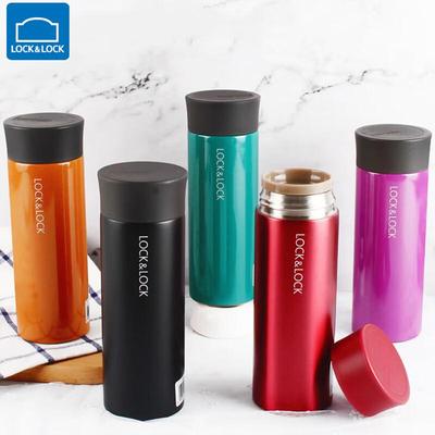LocknLock Stainless Steel Vacuum Insulated Portable Travel Mug