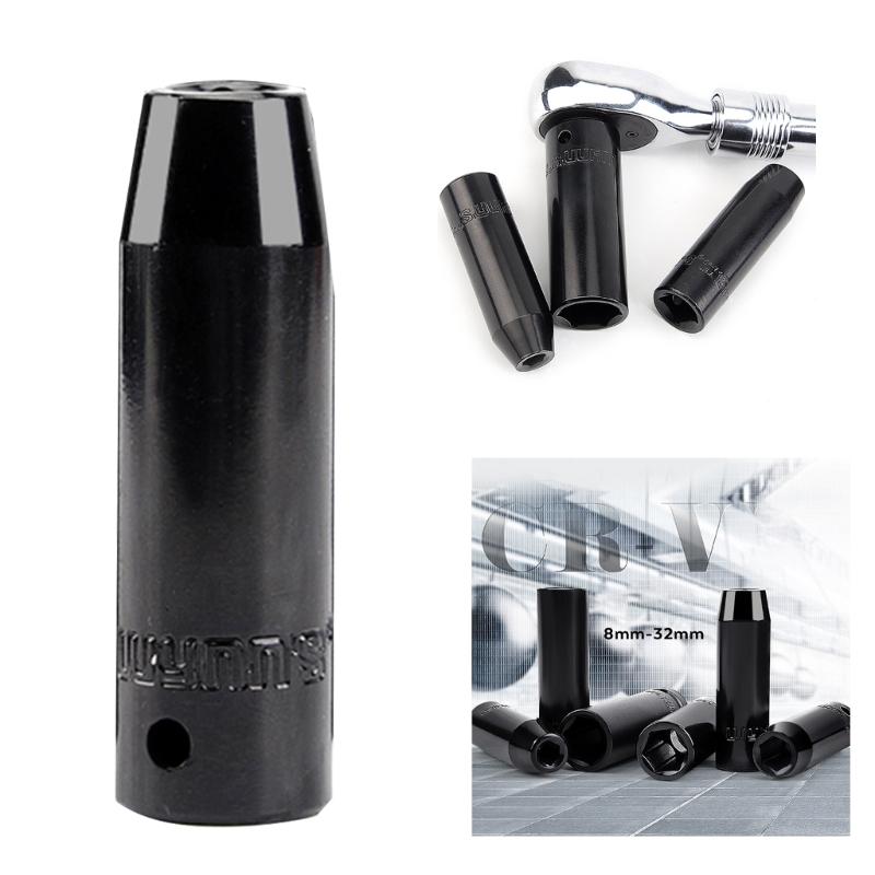1/2" Inch Drive Deep Impact Sockets Air Pneumatic Socket Wrench Head 8-20mm Standard Car Auto Truck Repair Tool