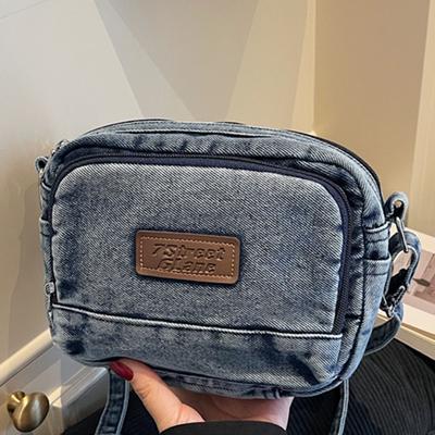 Trendige Denim-Tasche Damen Winter Neu Nische Umhängetasche Koreanische Version Umhängetasche Damen