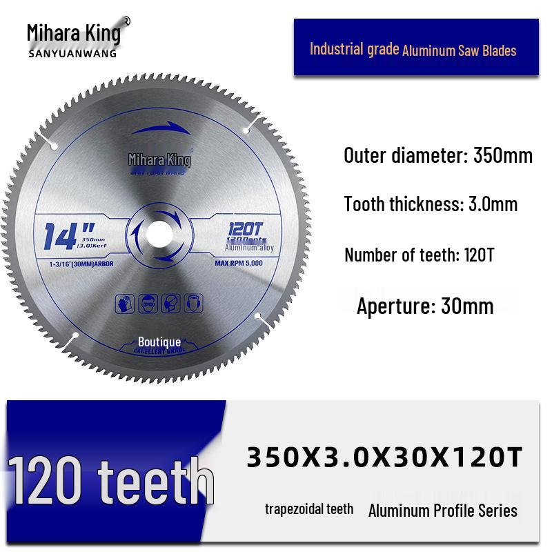 Woodworking Angle Grinder Saw Blade - Alloy Cutting Disc for Wood, Sizes 4/5/7/9 inch