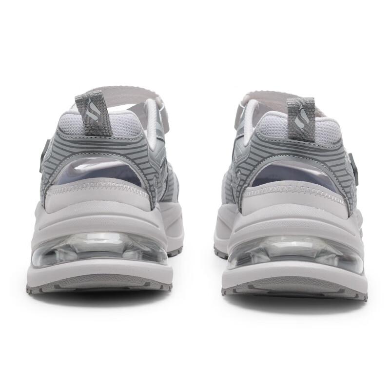 Skechers Street Casual Comfort Water Shoes Women Shoes Gray Silver 177603-GYSL